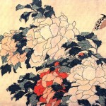 Hokusai - pivoine